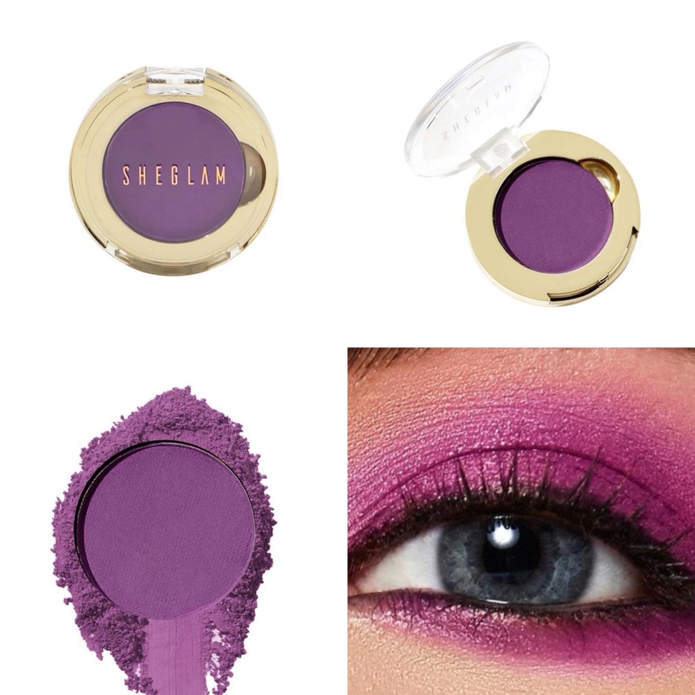 New SHEGLAM Newly Reformulated COLOR MUCH Pressed Powder Single TASTE Eyeshadow - Picture 3 of 13